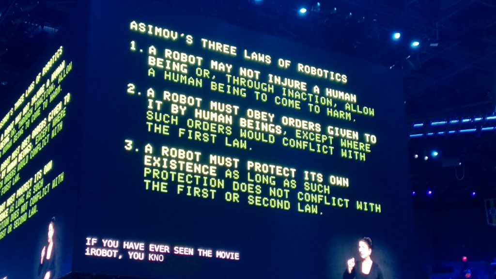El Mictrosoft Inspire 2019 recordó las tres leyes de la robótica de Asimov