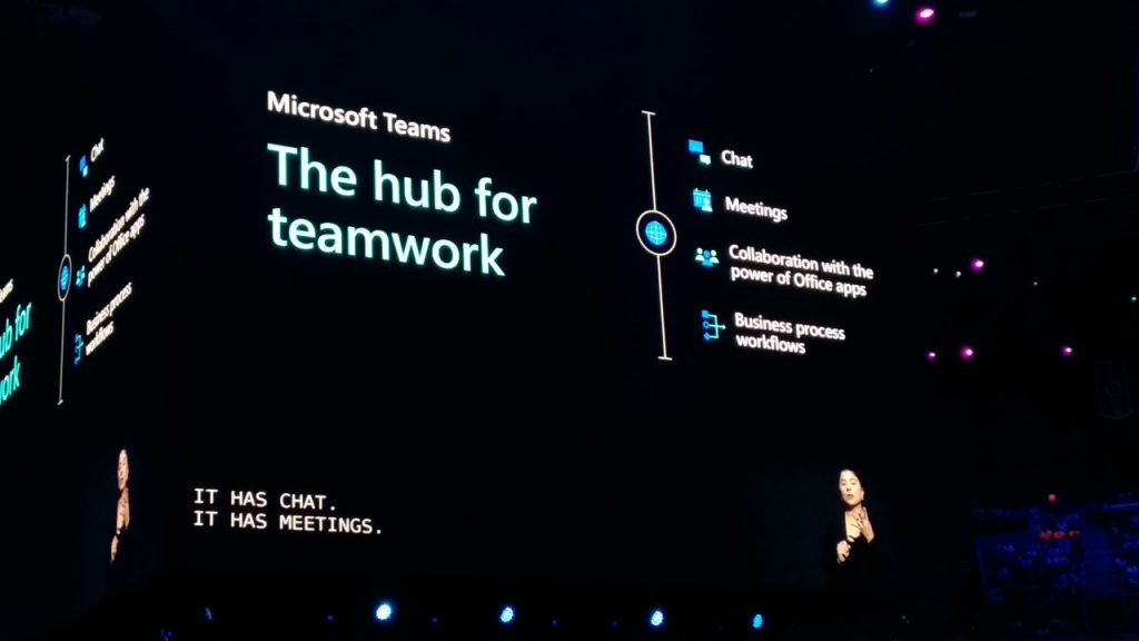 La keynote de Satya Nadella en el Microsoft Inspire 2019, The hub for teamwork