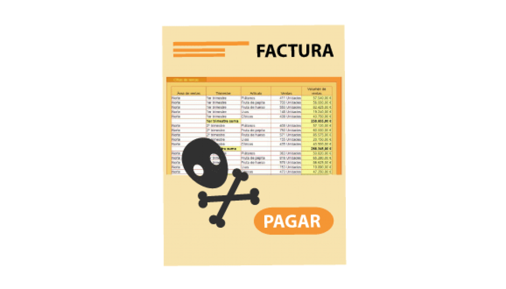 Cryptolocker en factura