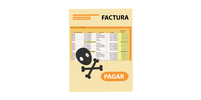 Cryptolocker en factura