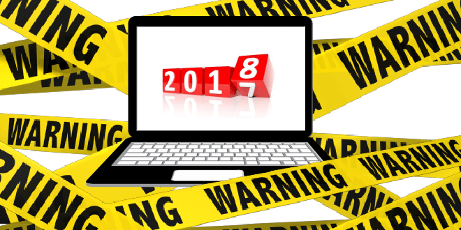 3 amenazas informaticas para el 2018